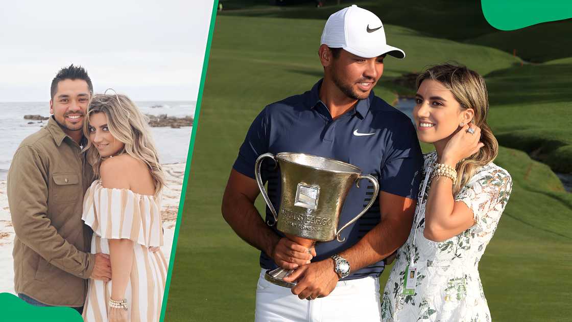 Jason Day and Ellie at the Wells Fargo Championship Jason Day and Ellie at the Wells Fargo Championship