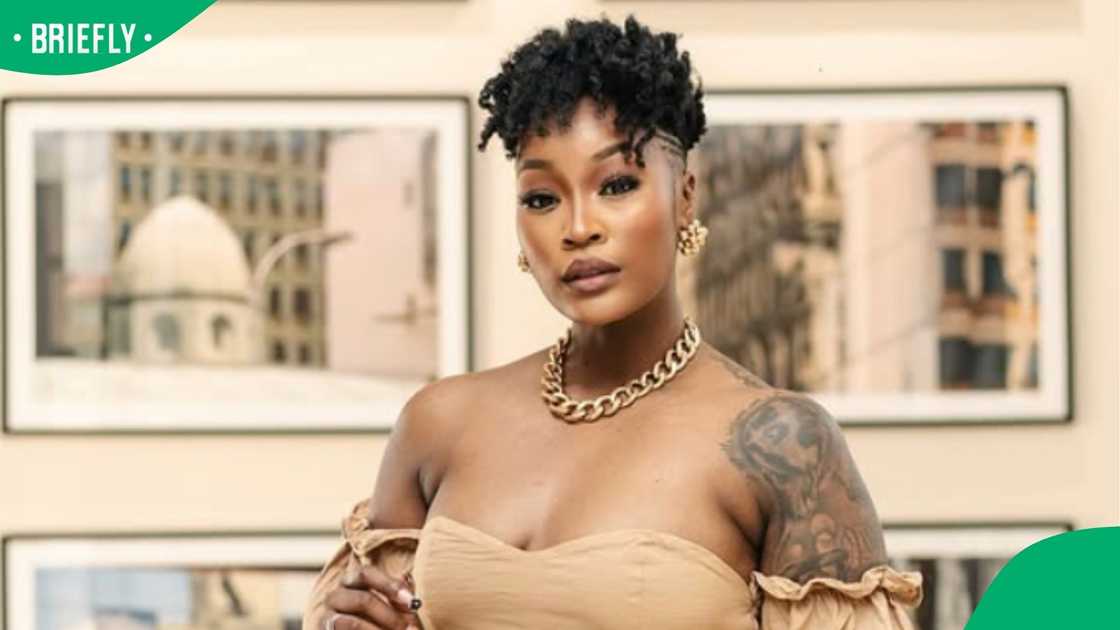 Lamiez Holworthy's management confirmed that she was undergoing surgery