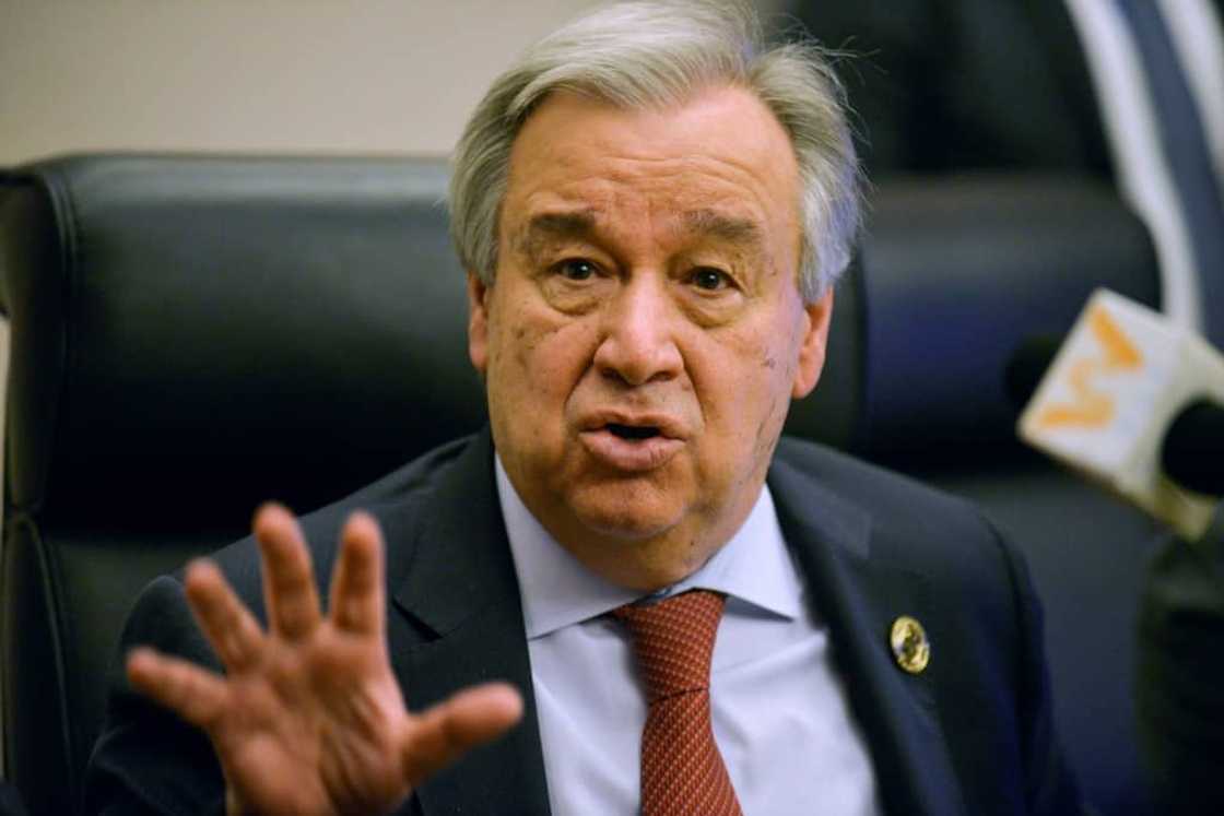 UN Secretary-General Antonio Guterres called the six-month anniversary of the start of the war in Ukraine "sad and tragic" UN Secretary-General Antonio Guterres called the six-month anniversary of the start of the war in Ukraine "sad and tragic"