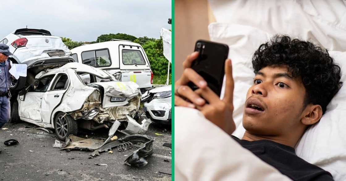 A truck collided into 18 vehicles on the N14 in Centurion