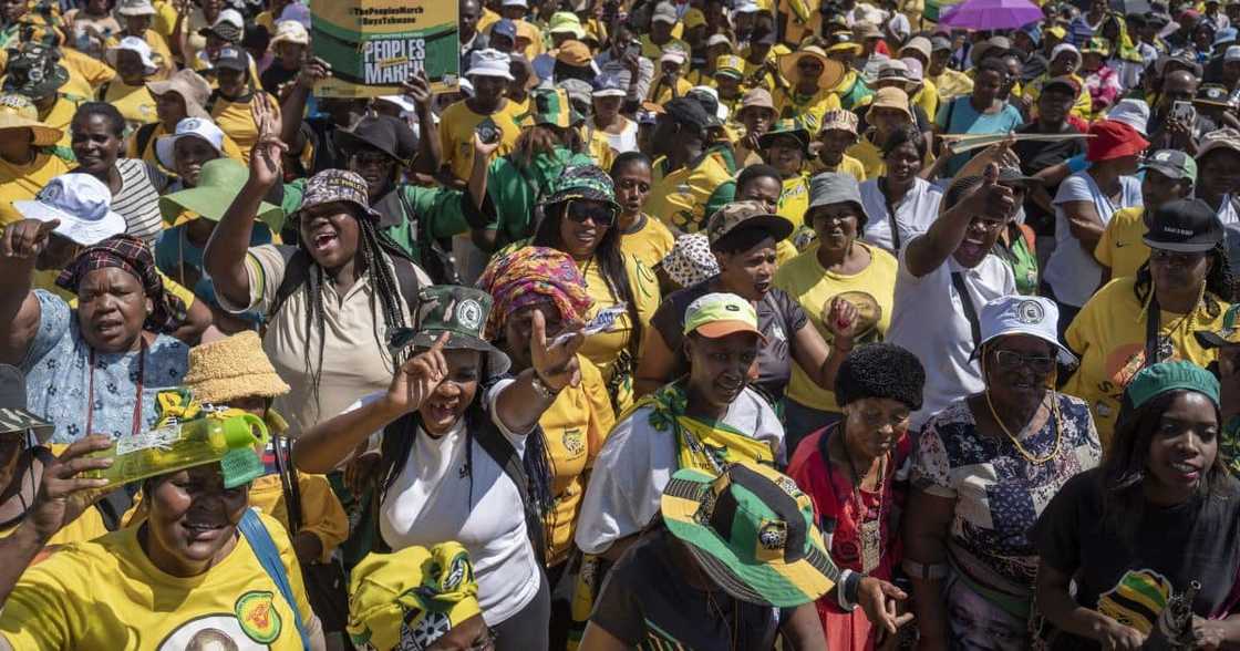 ANC members march against DA in Tshwane