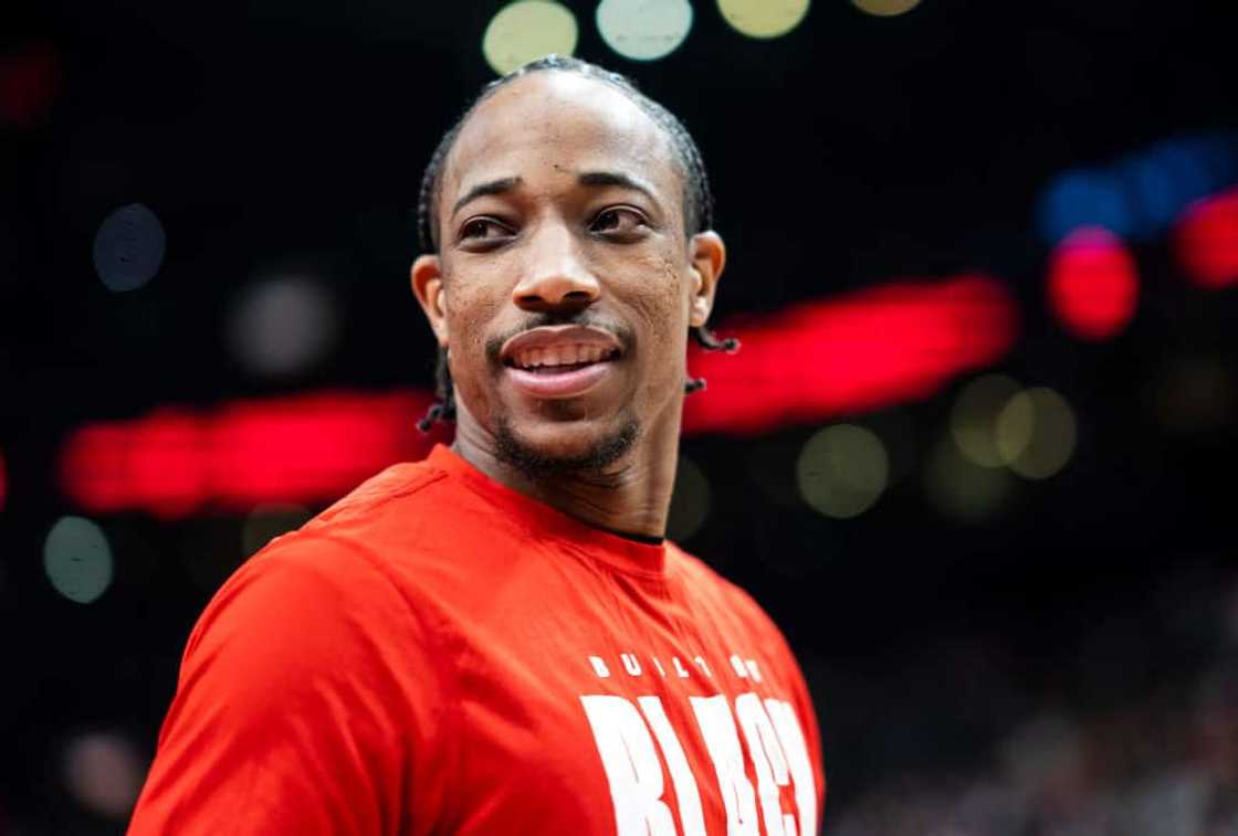 Chicago Bulls shooting guard DeMar. Chicago Bulls shooting guard DeMar.