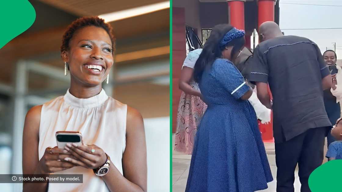 The internet loved a man's heartwarming act on lobola day. The internet loved a man's heartwarming act on lobola day.