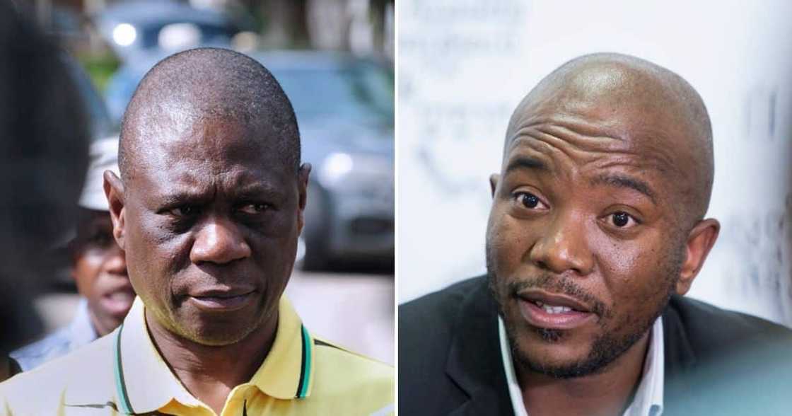 Paul Mashetile and Mmusi Maimane Paul Mashetile and Mmusi Maimane