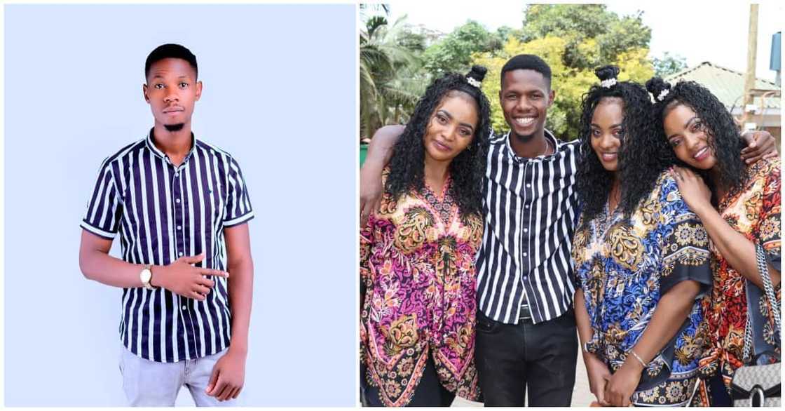Man Dating identical triplets says he'll marry them all in a mass wedding. Man Dating identical triplets says he'll marry them all in a mass wedding.