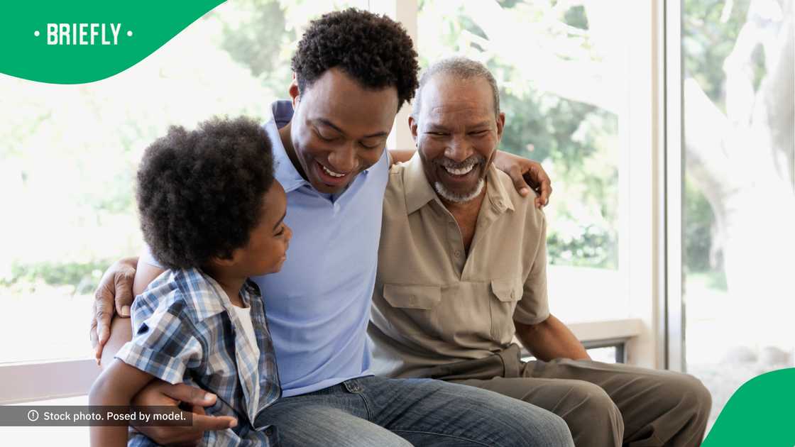 Lucas Radebe loves spending times with his loved ones. Lucas Radebe loves spending times with his loved ones.