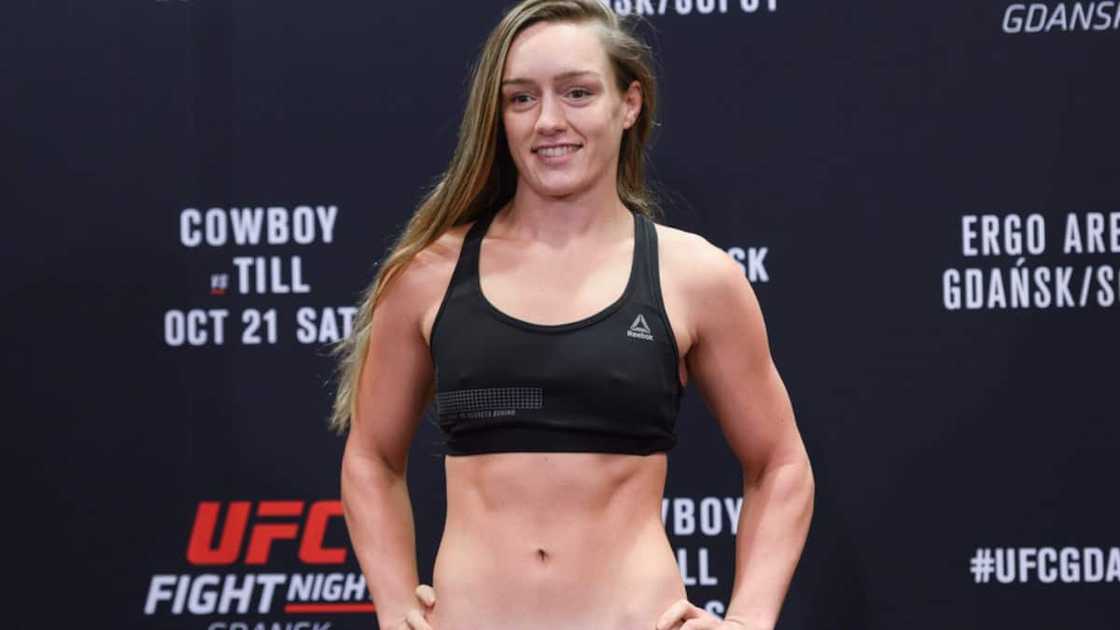Aspen Ladd of the UFC Aspen Ladd of the UFC