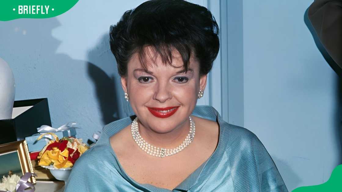 A portrait of American actress Judy Garland A portrait of American actress Judy Garland