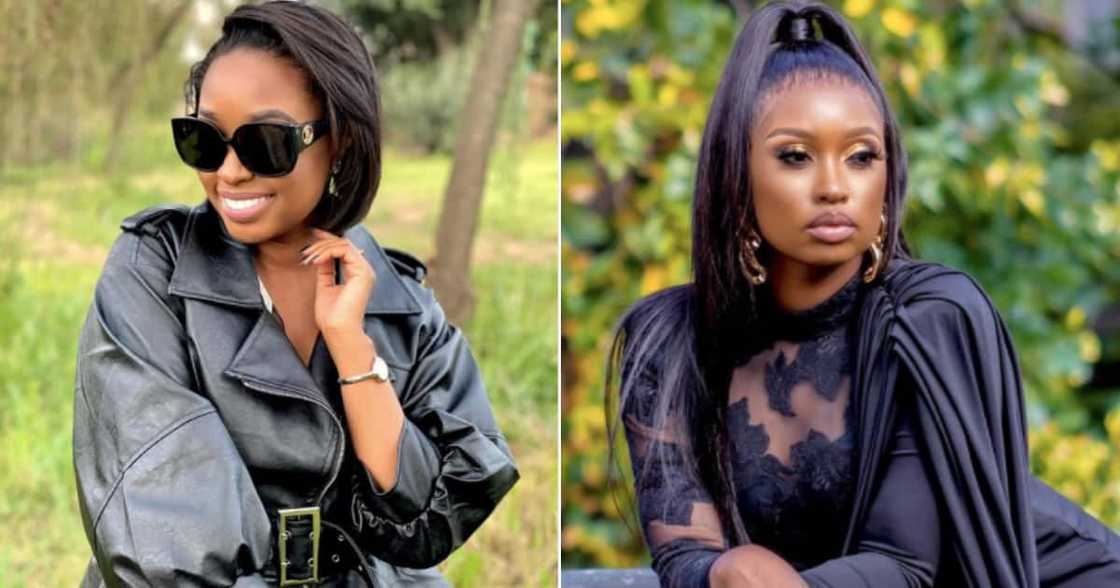 Phuti Khomo hits back at trolls who slammed her for wearing a crop top Phuti Khomo hits back at trolls who slammed her for wearing a crop top