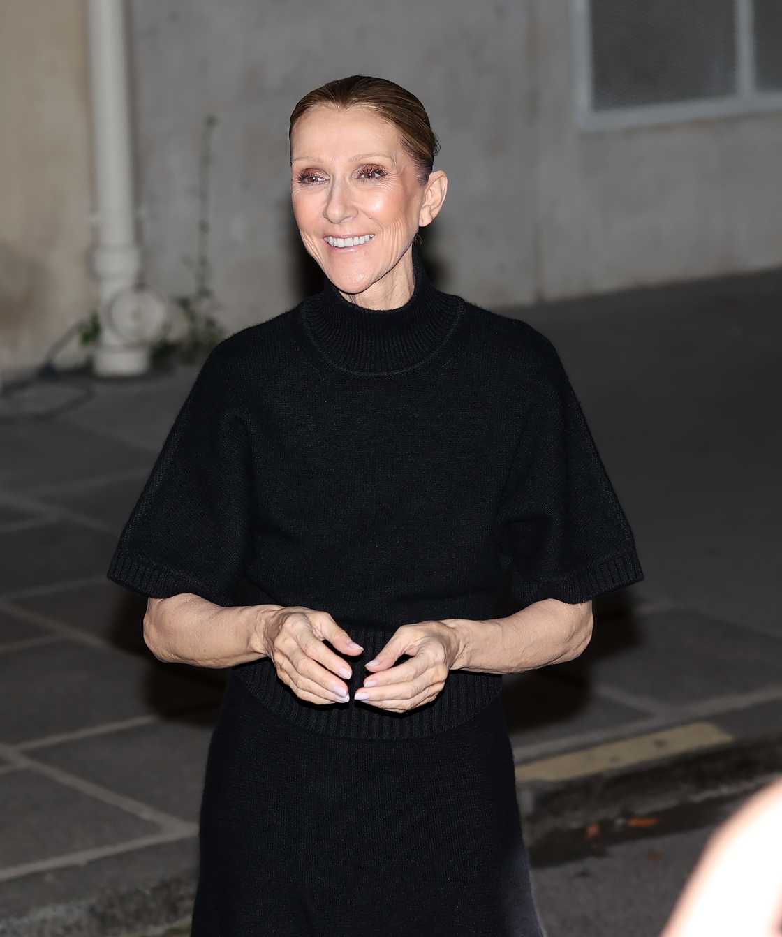 Céline Dion gave fans a fright when she fell onstage Céline Dion gave fans a fright when she fell onstage