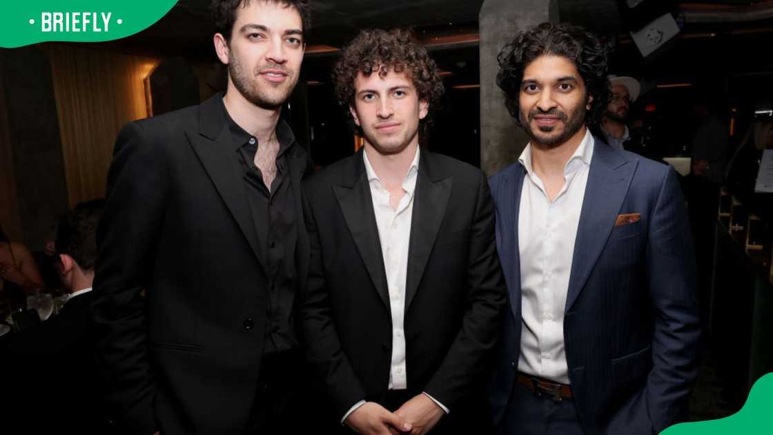 Adam Faze, Ari Cagan and Vinoda Basnayake (L-R) at Heist in 2023. Photo: Paul Morigi