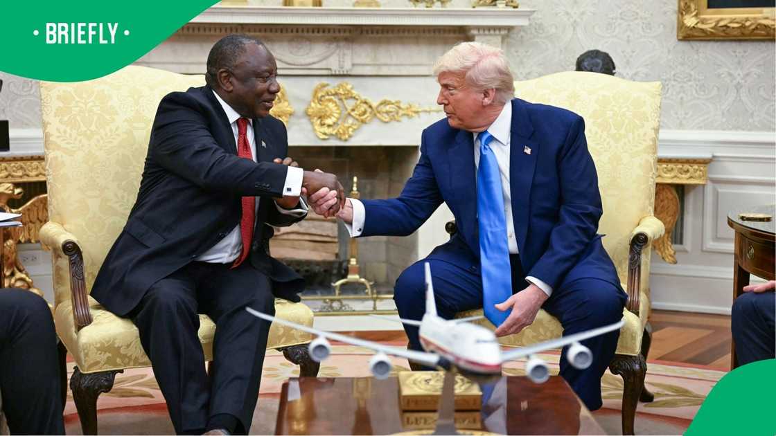 Cyril Ramaphosa is hopeful of striking a deal with Donald Trump Cyril Ramaphosa is hopeful of striking a deal with Donald Trump