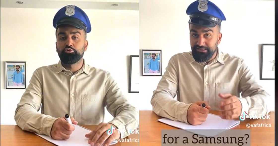 TikTokker skit about police TikTokker skit about police