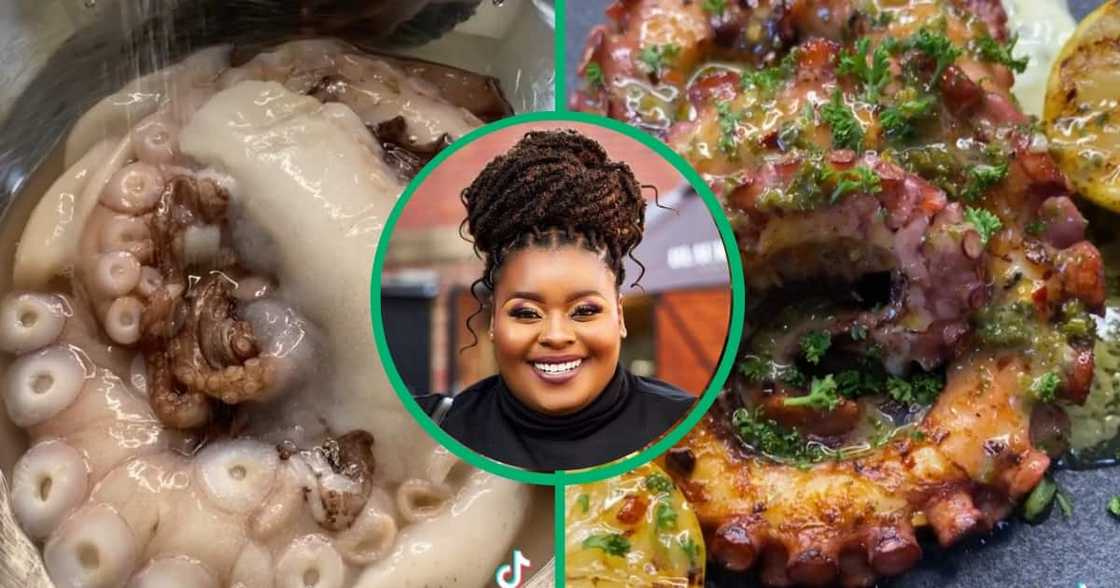 The Funny Chef shares recipe for octopus The Funny Chef shares recipe for octopus