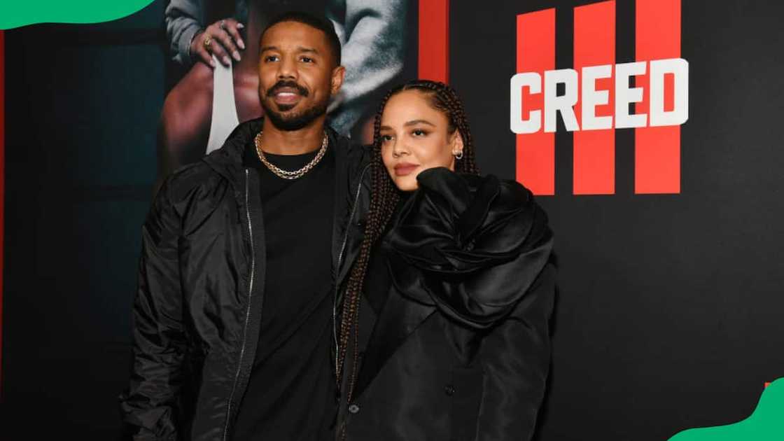 What did Michael B. Jordan and Tessa Thompson do together?