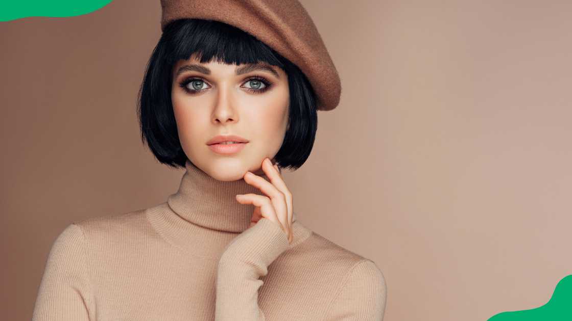 Very short hair with bangs Very short hair with bangs