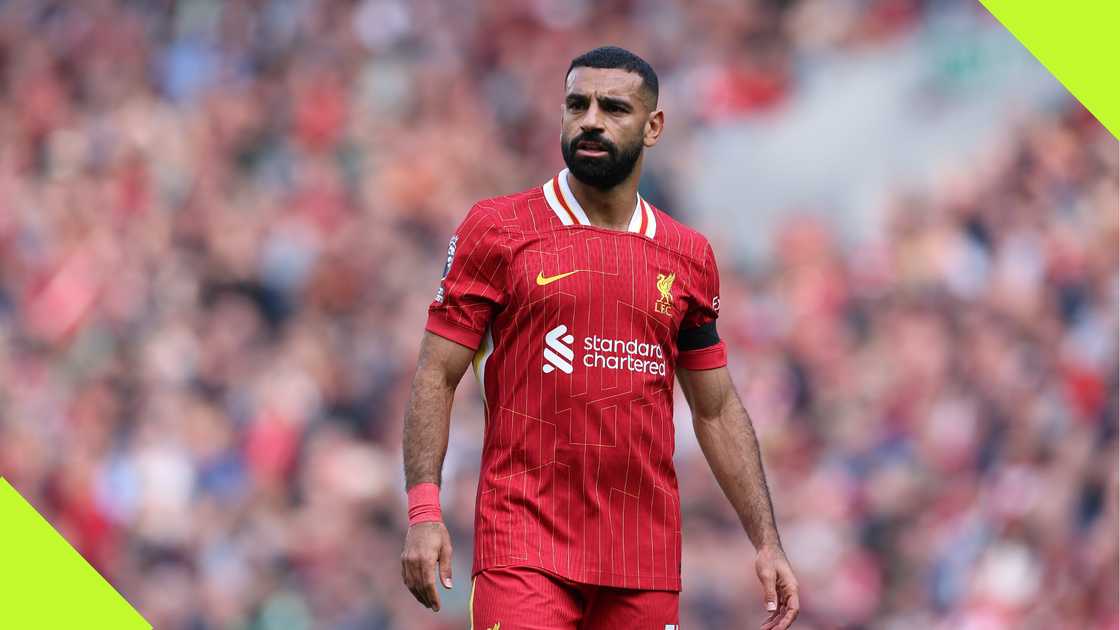 Mohamed Salah in action for Liverpool Mohamed Salah in action for Liverpool