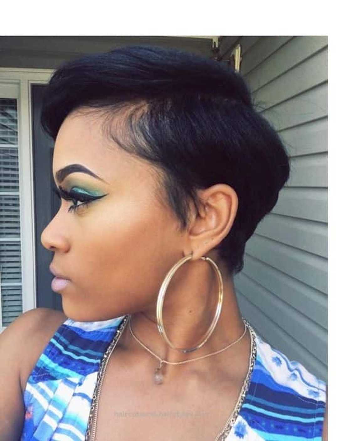 short hairstyles black hair