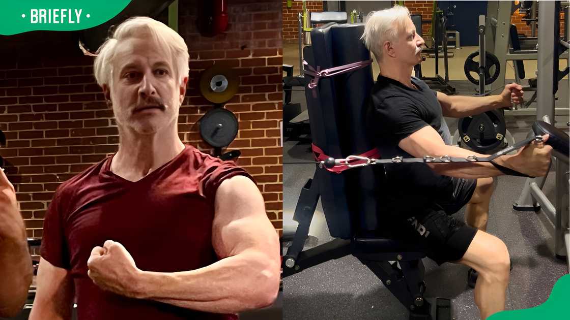 Bronson Pinchot's fitness journey Bronson Pinchot's fitness journey