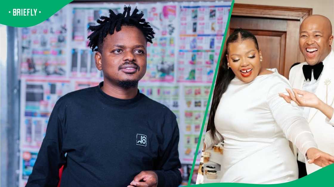 MacG has defended Anele Mdoda after Bonelela James' PPE scandal. MacG has defended Anele Mdoda after Bonelela James' PPE scandal.