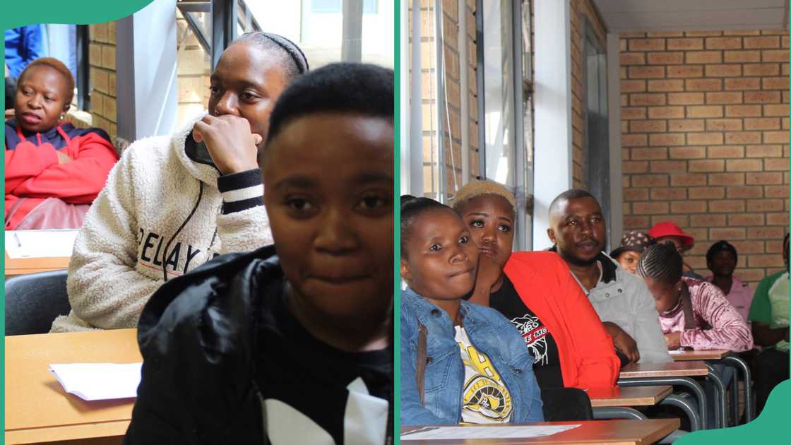 Motheo TVET College students in class