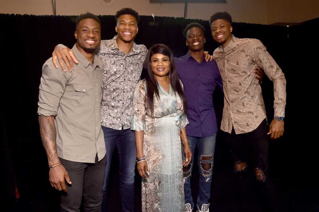 antetokounmpo's brothers' parents