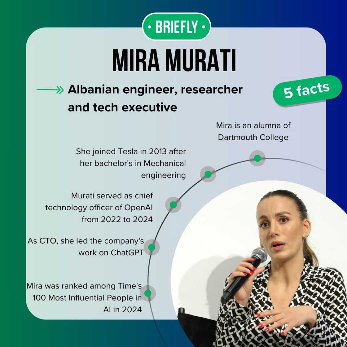 Mira Murati’s facts Mira Murati’s facts