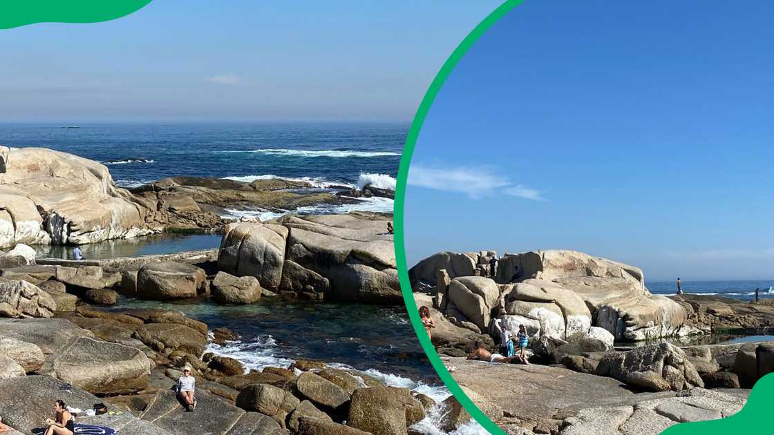 Saunders Rocks Beach is a free picnic spot in Cape town Saunders Rocks Beach is a free picnic spot in Cape town