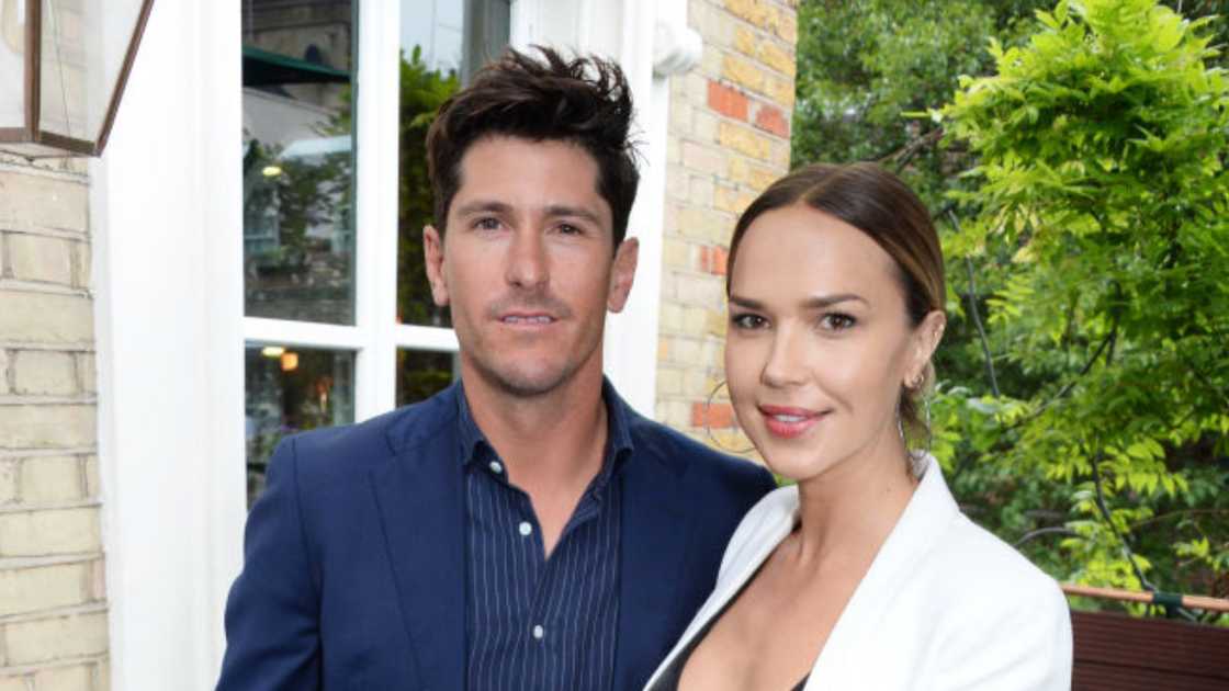 Nic Roldan and Arielle Kebbel in London, England. Nic Roldan and Arielle Kebbel in London, England.