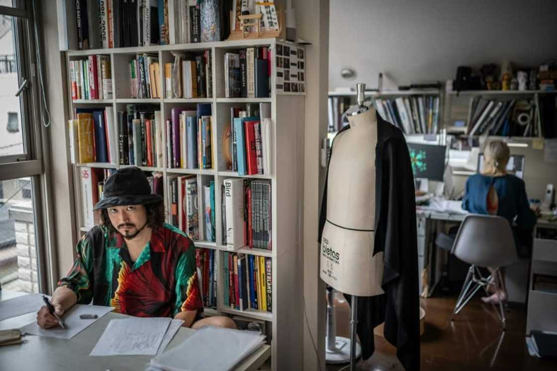 Paris remains a goal for emerging talent like Bunka graduate Takuya Morikawa, who spent eight years in Issey Miyake's studio before launching his label TAAKK Paris remains a goal for emerging talent like Bunka graduate Takuya Morikawa, who spent eight years in Issey Miyake's studio before launching his label TAAKK