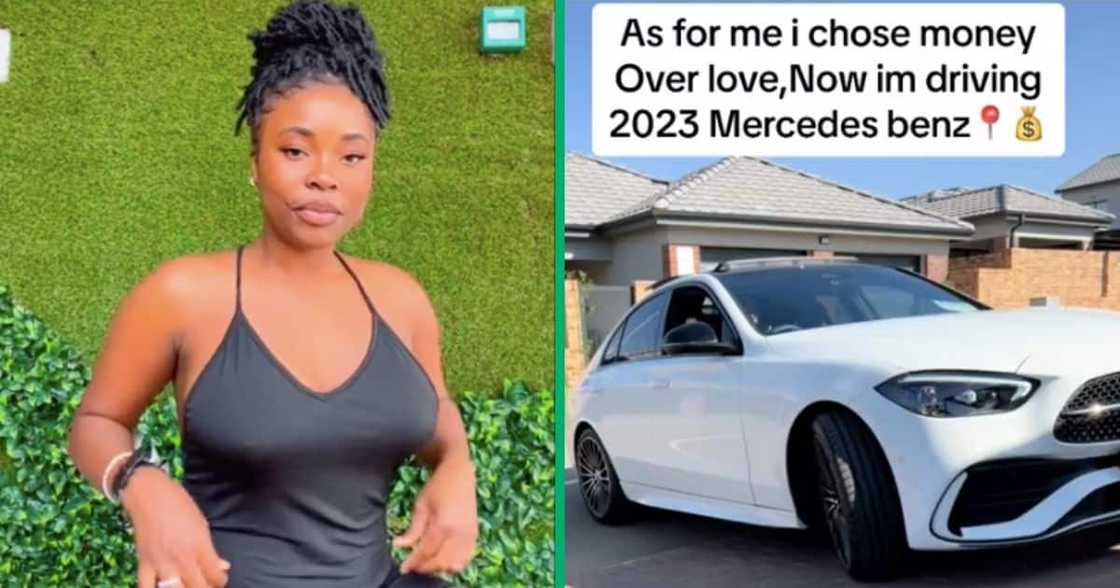 A woman who chose money over men scored her a Mercedes Benz and a nice life A woman who chose money over men scored her a Mercedes Benz and a nice life