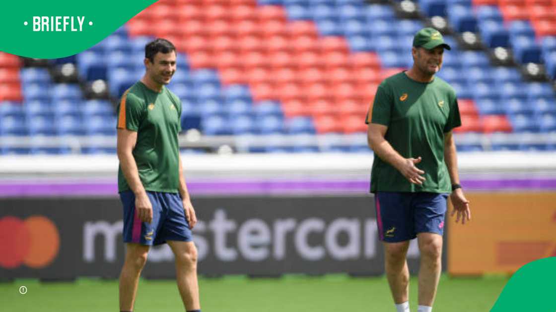 Rassie Erasmus, the coach of the Springboks, has launched an exclusive podcast titled Rassie+, which promises raw, honest conversations with rugby legends, friends, and game-changers. Rassie Erasmus, the coach of the Springboks, has launched an exclusive podcast titled Rassie+, which promises raw, honest conversations with rugby legends, friends, and game-changers.