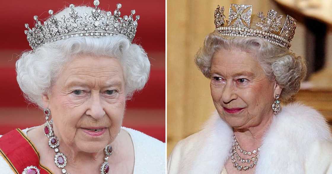 Queen Elizabeth II will only wear her wedding ring and earrings when she is buried Queen Elizabeth II will only wear her wedding ring and earrings when she is buried