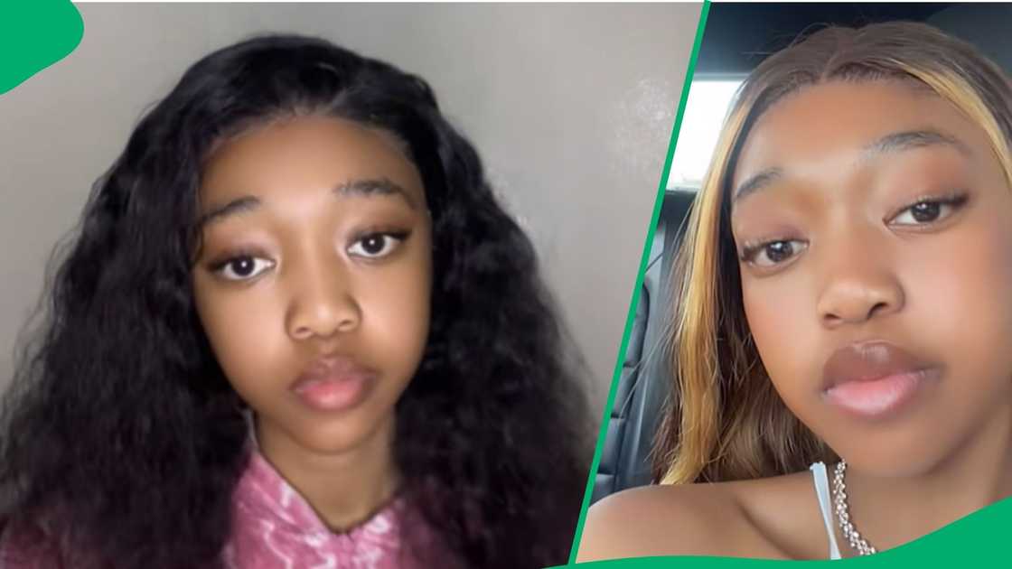 A young woman. A young woman.