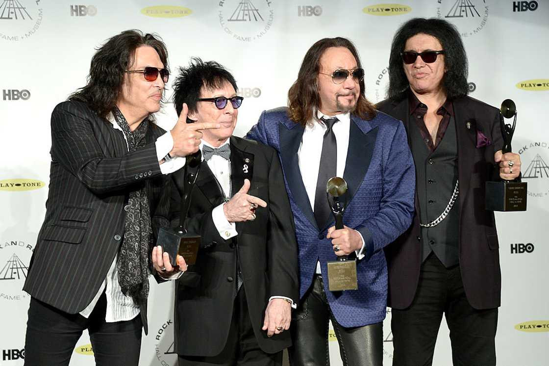 Paul Stanley, Peter Criss, Gene Simmons and Ace Frehley Paul Stanley, Peter Criss, Gene Simmons and Ace Frehley