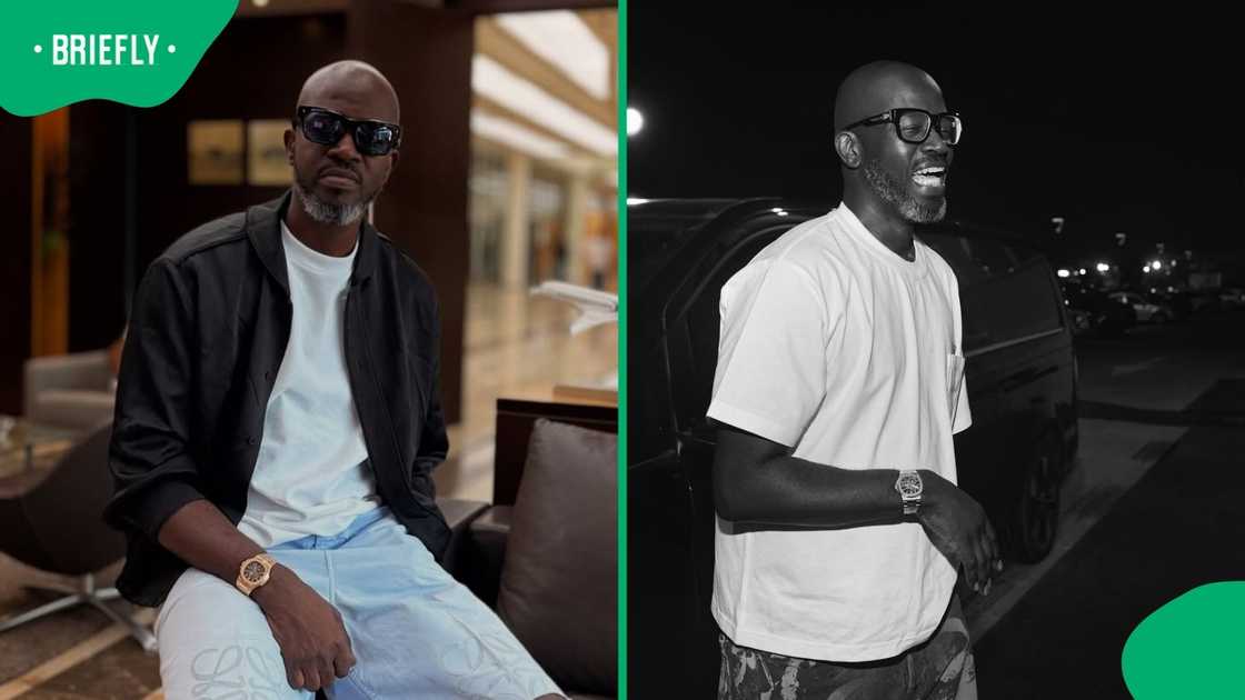 DJ Black Coffee responds after a post linking him to anti-illegal immigration protests goes viral