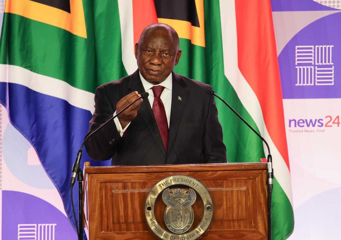 President Cyril Ramaphosa's announcement of the job seeker's grant caused an uproar President Cyril Ramaphosa's announcement of the job seeker's grant caused an uproar