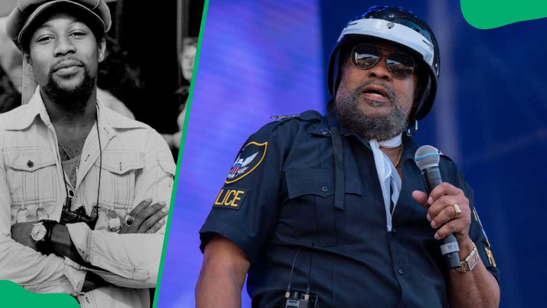 Victor Willis outside a theatre in 1976 (L). The singer at the 2023 Boogietown Festival (R) Victor Willis outside a theatre in 1976 (L). The singer at the 2023 Boogietown Festival (R)