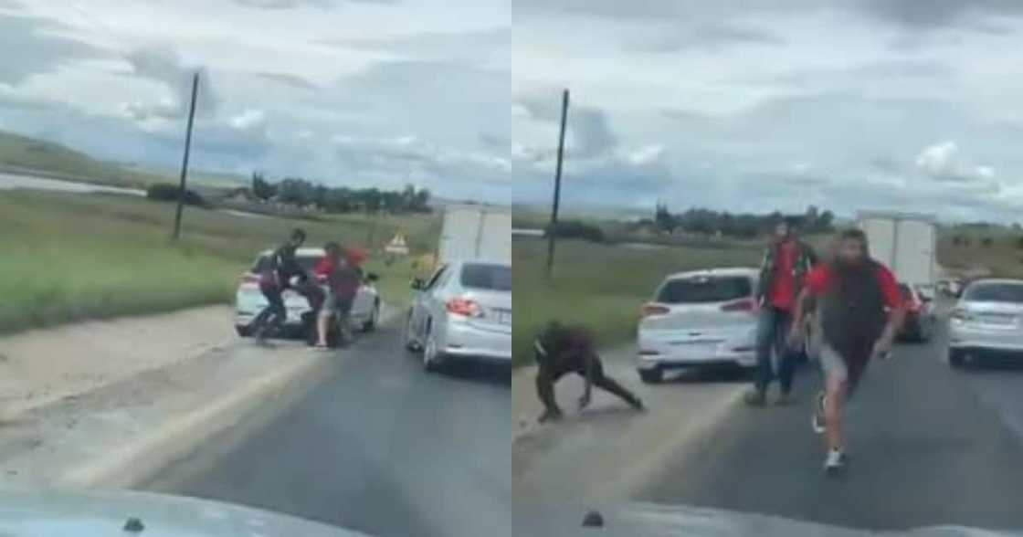 Angry Bikers Go on Road Rage Rampage Assaulting a Motorist and Cop Angry Bikers Go on Road Rage Rampage Assaulting a Motorist and Cop