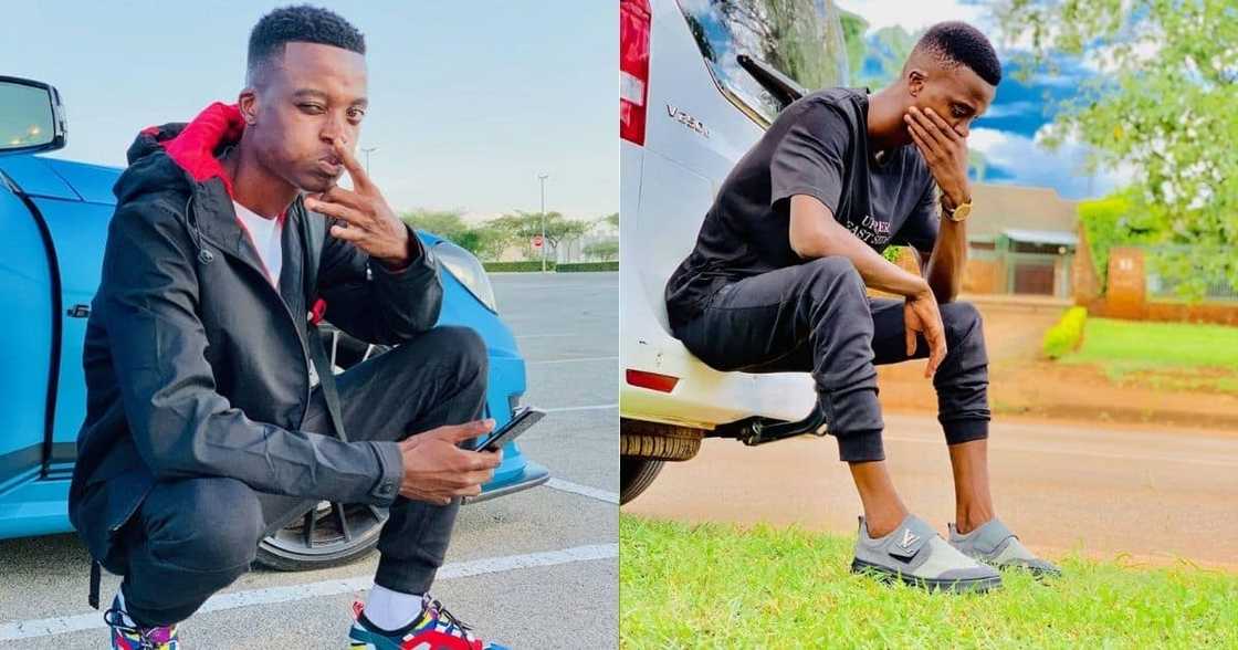 King Monanda shares before and after pics of himself, Mzansi impressed King Monanda shares before and after pics of himself, Mzansi impressed