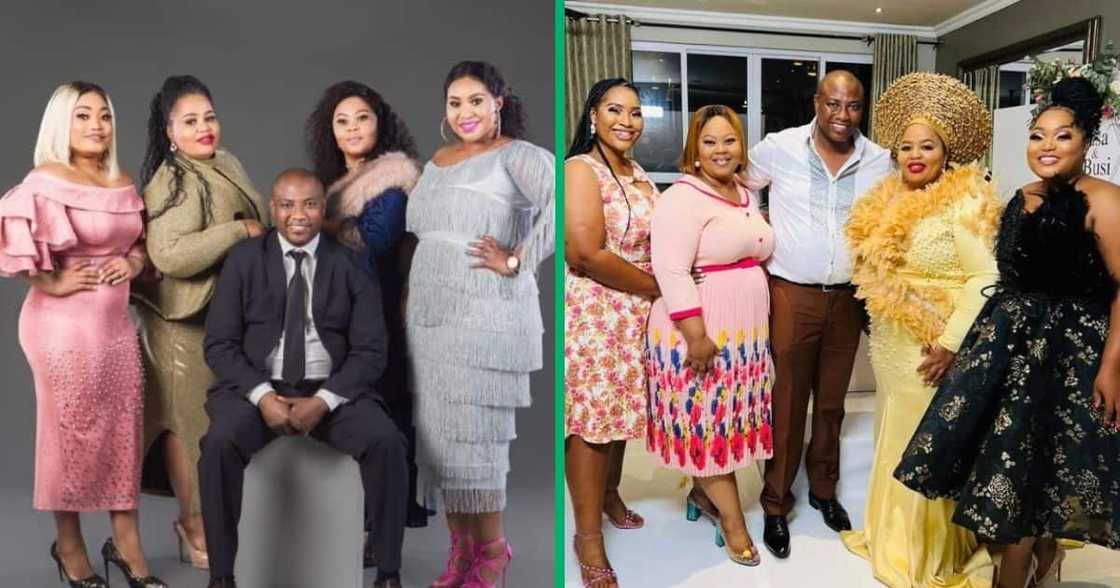Polygamist Musa Mseleku appreciated his four wives for helping him raise his large family. Polygamist Musa Mseleku appreciated his four wives for helping him raise his large family.