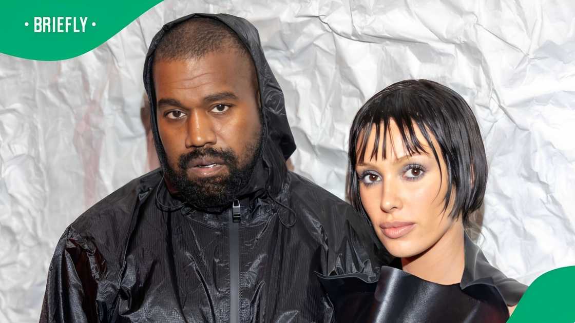 Kanye West and Bianca Censori look happy Kanye West and Bianca Censori look happy