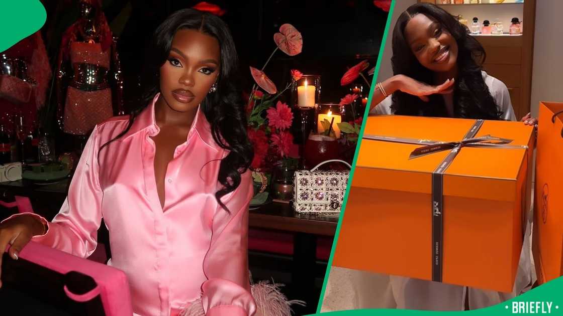 The woman went to Hermès and bought a hospital bag worth over 110k