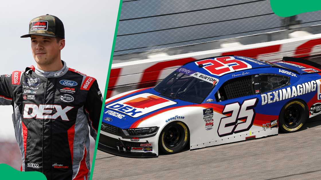 Harrison Burton in Darlington, South Carolina