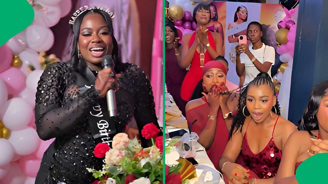 She dropped a massive surprise on her friends by playing footage from her secret wedding