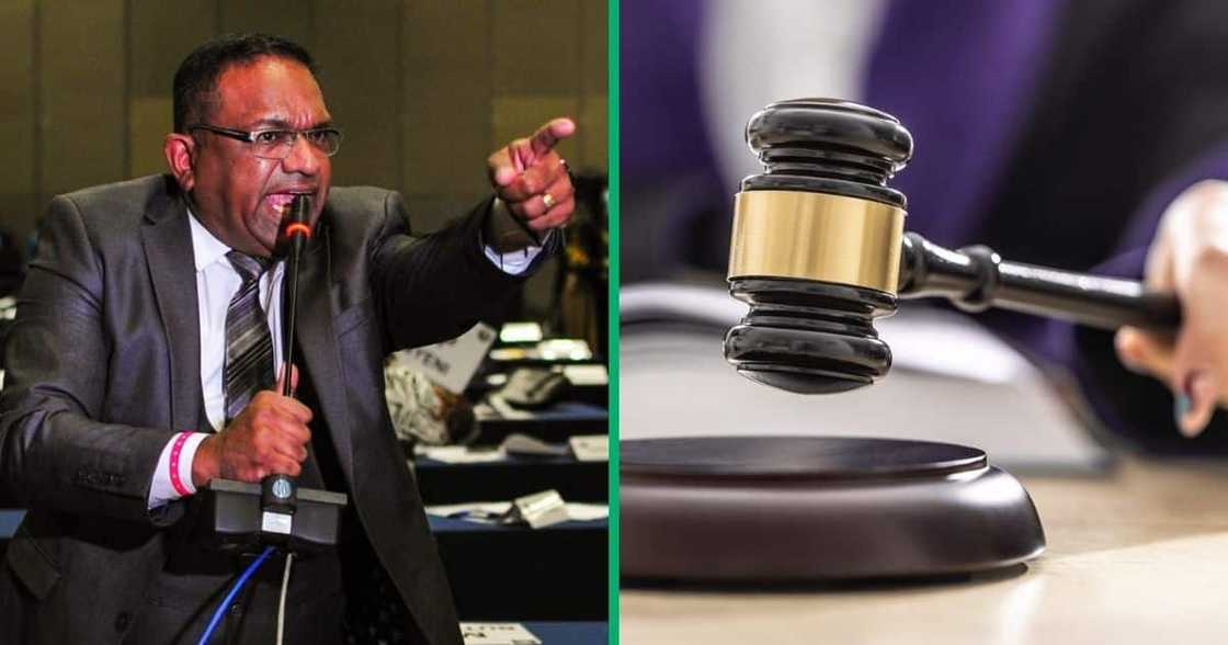 MK Party's Visvin Reddy will appear before the Chatsworth Magistrate Court for inciting public violence MK Party's Visvin Reddy will appear before the Chatsworth Magistrate Court for inciting public violence