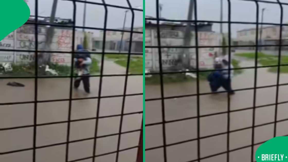 During Cape Town's torrential storms, a woman leapt into action to save a boy from drowning, earning widespread praise from the community During Cape Town's torrential storms, a woman leapt into action to save a boy from drowning, earning widespread praise from the community
