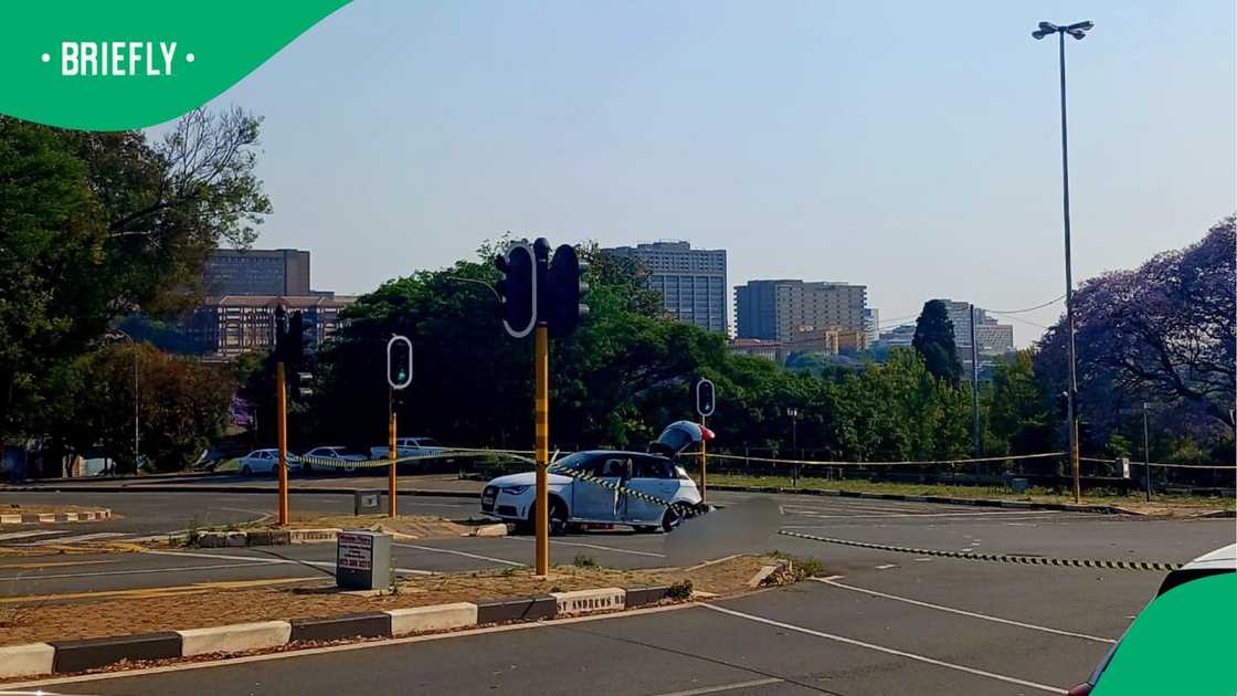 South African social media users shared their opinions regarding the shootout between police and the suspects South African social media users shared their opinions regarding the shootout between police and the suspects