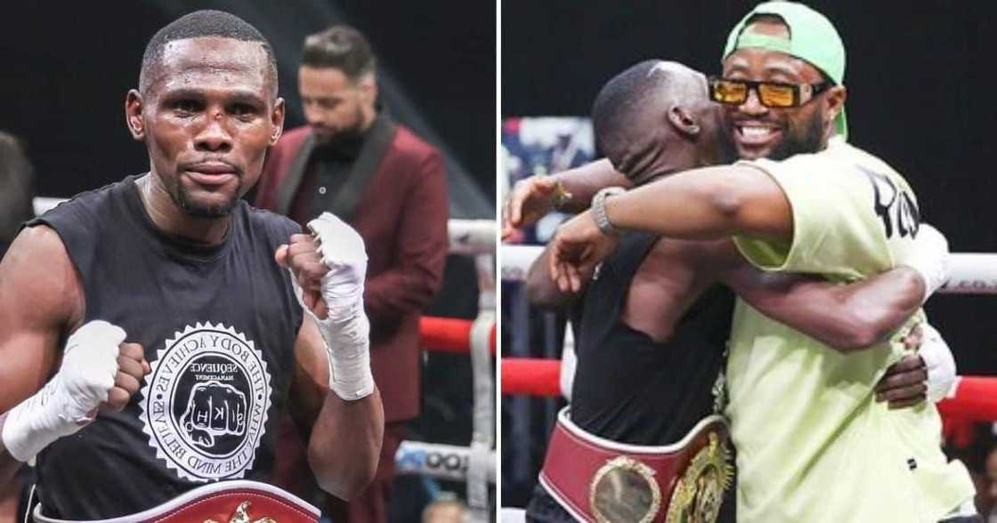 Sikho and Cassper Nyovest Sikho and Cassper Nyovest