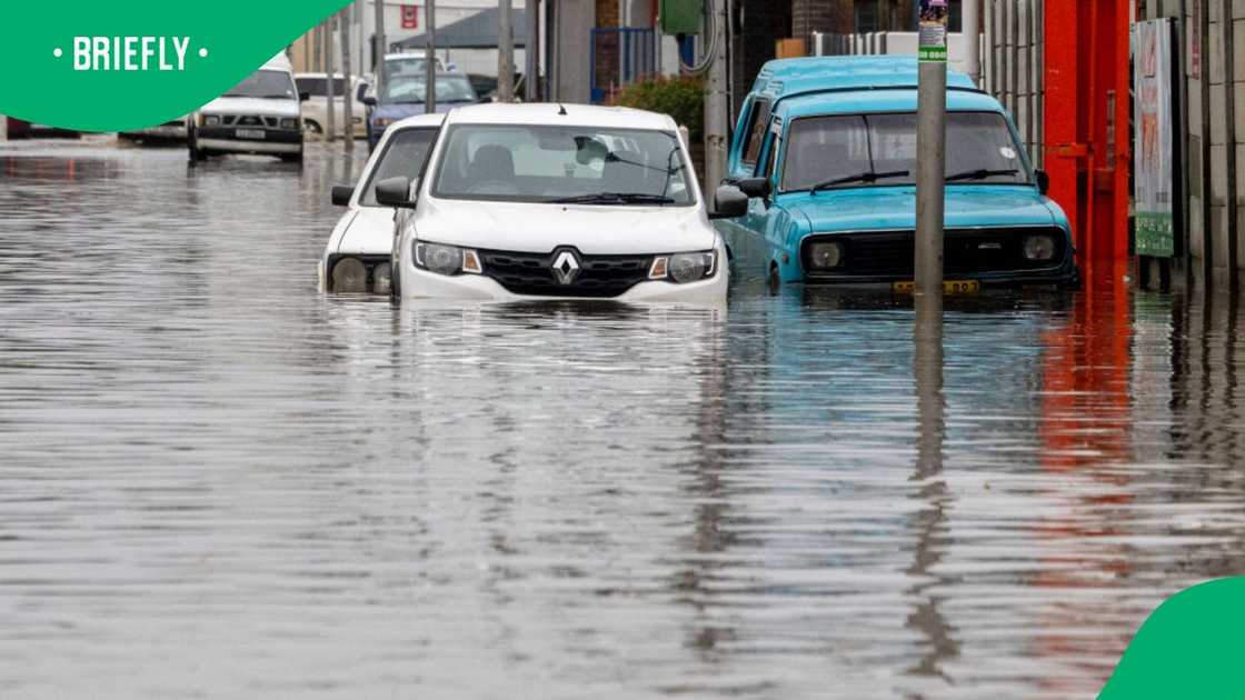 Roads in Soweto were flooded after the recent heavy rainfall